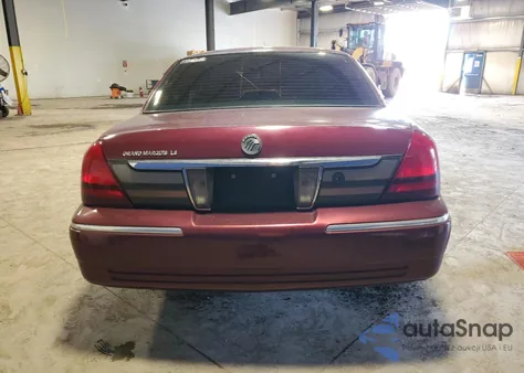 2008 Mercury Grand Marquis Ls из США, поврежденный, VIN 2MEFM75V38X645782